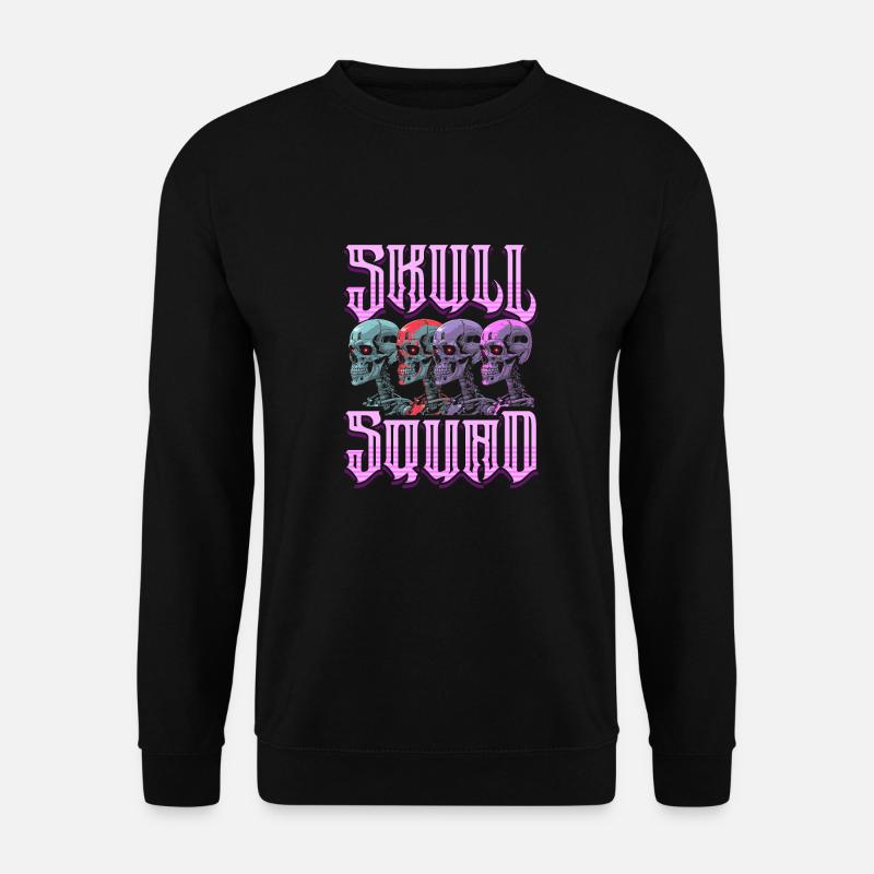 Techno Raver - Unisex Pullover - Schwarz