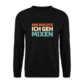Sound Engineer Sound Engineer - Unisex Sweatshirt - black - Front - Alina (178cm) & Michal (187cm)