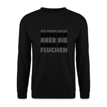 Humour noir - Sweat-shirt Unisexe - noir - Devant - Alina (178cm) & Michal (187cm)
