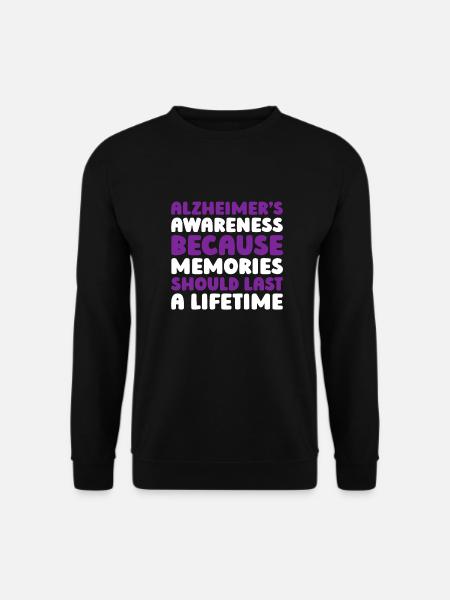 Alzheimer's Alzheimer's Support - Unisex Sweatshirt - black