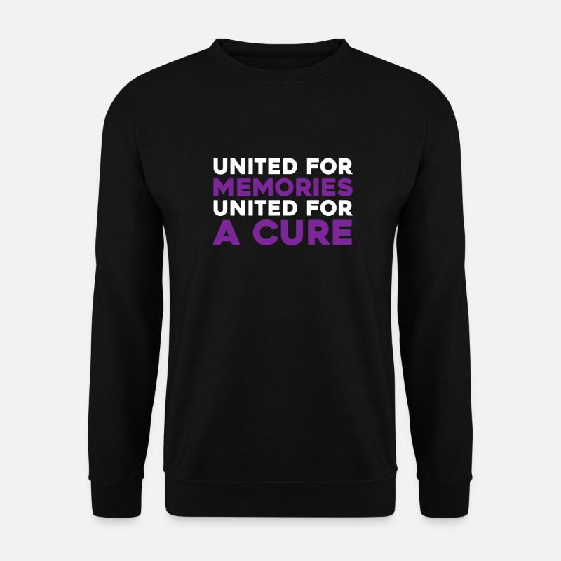 Alzheimer Alzheimers Support - Unisex Pullover - Schwarz