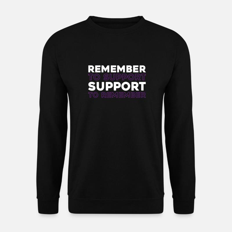 Alzheimer's Alzheimer's Support - Unisex Sweatshirt - black