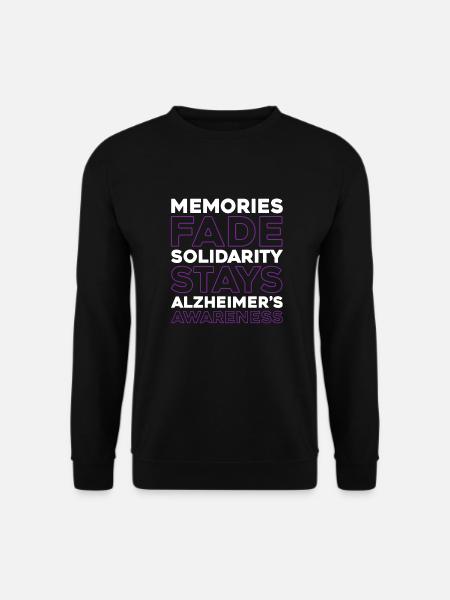 Alzheimer's Alzheimer's Support - Unisex Sweatshirt - black