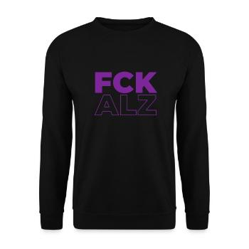 Alzheimer - Unisex Pullover - Schwarz - Vorne - Alina (178cm) & Michal (187cm)