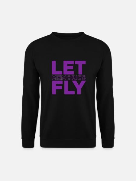 Papillon Alzheimer Alzheimer - Sweat-shirt Unisexe - noir