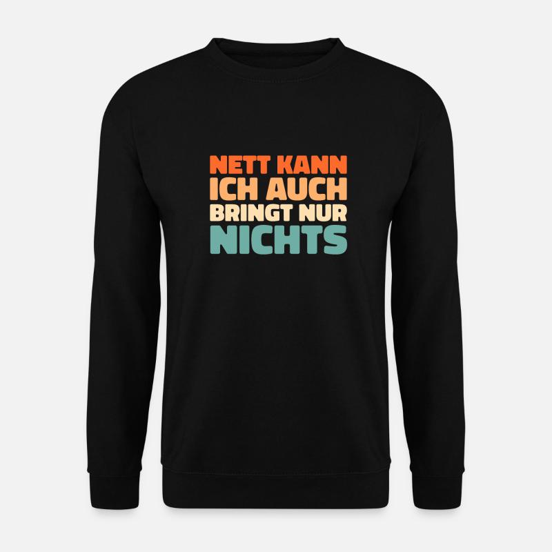 Black humor - Unisex Sweatshirt - black