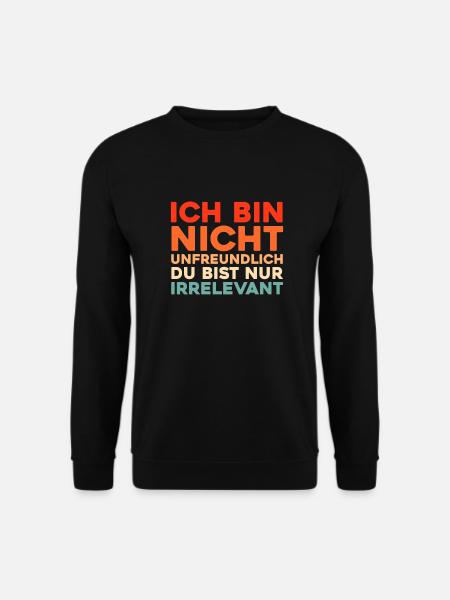 Black humor - Unisex Sweatshirt - black