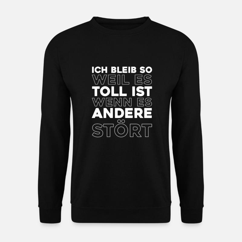 Black humor - Unisex Sweatshirt - black