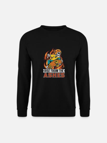 Skateboard Skater - Unisex Sweatshirt - black