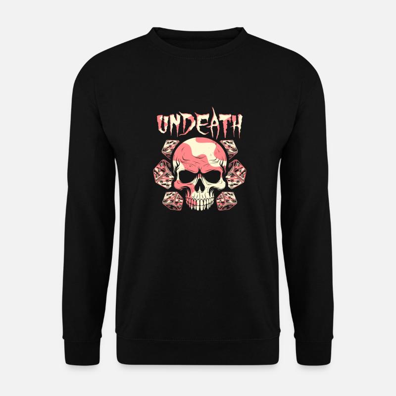 Gesellschaftsspiel Brettspiel Undeath - Unisex Pullover - Schwarz
