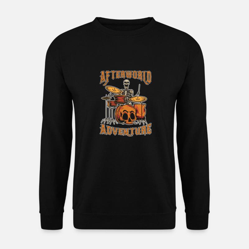 Schlagzeug Drummer Schlagzeuger - Unisex Pullover - Schwarz
