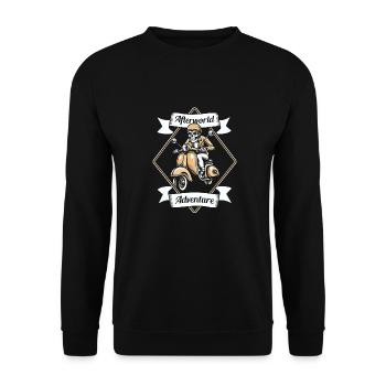 Scooter Skeleton Afterworld Adventure - Sweat-shirt Unisexe - noir - Devant - Alina (178cm) & Michal (187cm)