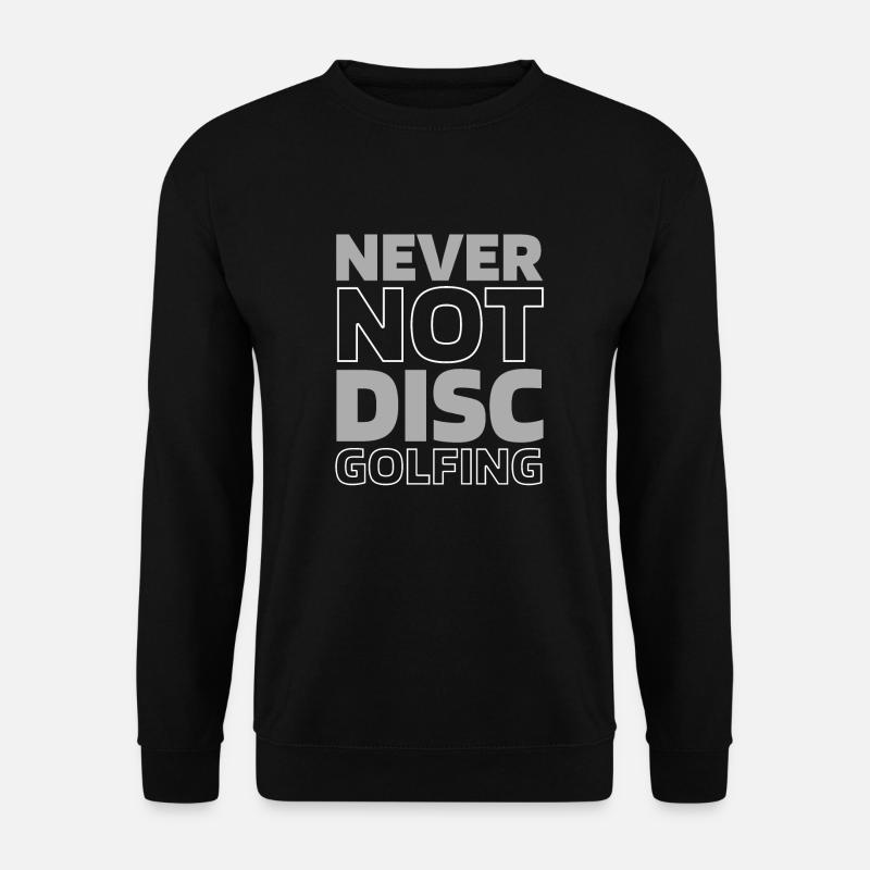 Frisbee Golf Disc Golf - Unisex Pullover - Schwarz