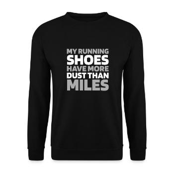Schwarzer Humor Funny Quote Saying - Unisex Pullover - Schwarz - Vorne - Alina (178cm) & Michal (187cm)