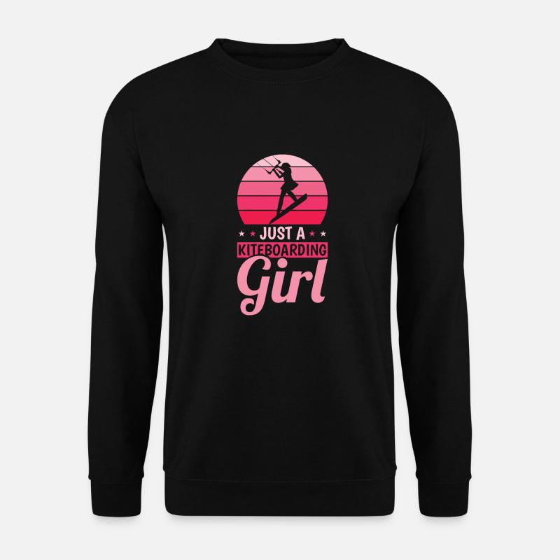 Kitesurfer Kitesurfing Kiting Kitesurfing - Unisex Sweatshirt - black