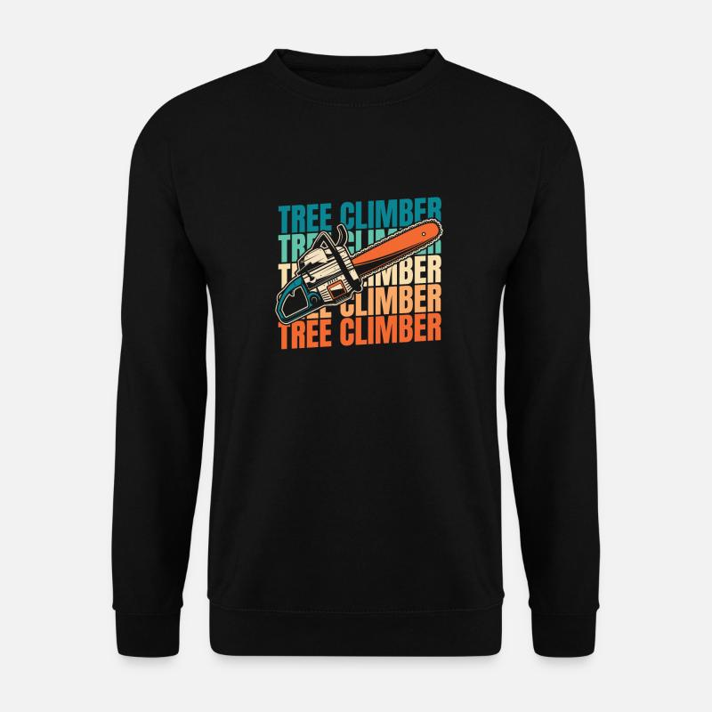 Baumpfleger Baumkletterer Arborist - Unisex Sweatshirt - black