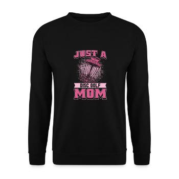 Frisbee Golf Disc Golf Nut - Sweat-shirt Unisexe - noir - Devant - Alina (178cm) & Michal (187cm)