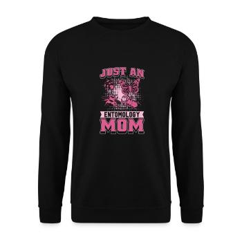 Entomology Entomologist Insect Mother - Unisex Sweatshirt - black - Front - Alina (178cm) & Michal (187cm)