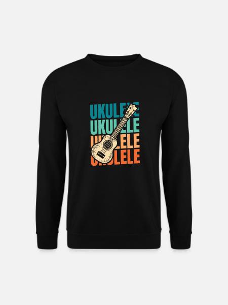 Ukulele - Unisex Sweatshirt - black
