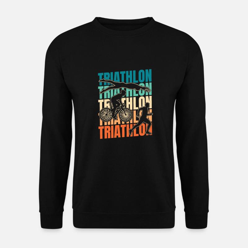 Triathlon Triathlete - Unisex Sweatshirt - black
