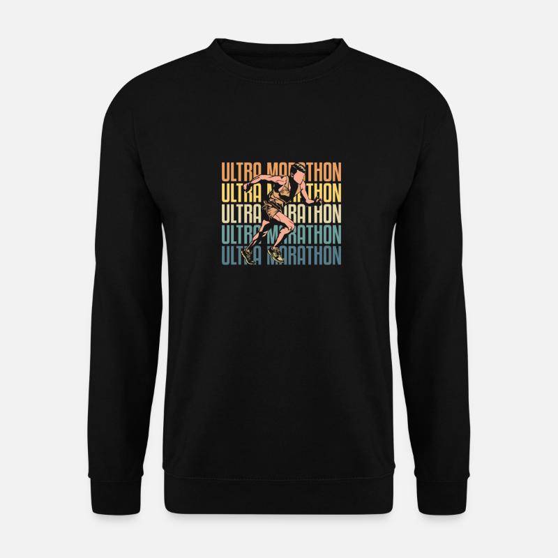 Ultramarathon - Unisex Sweatshirt - black