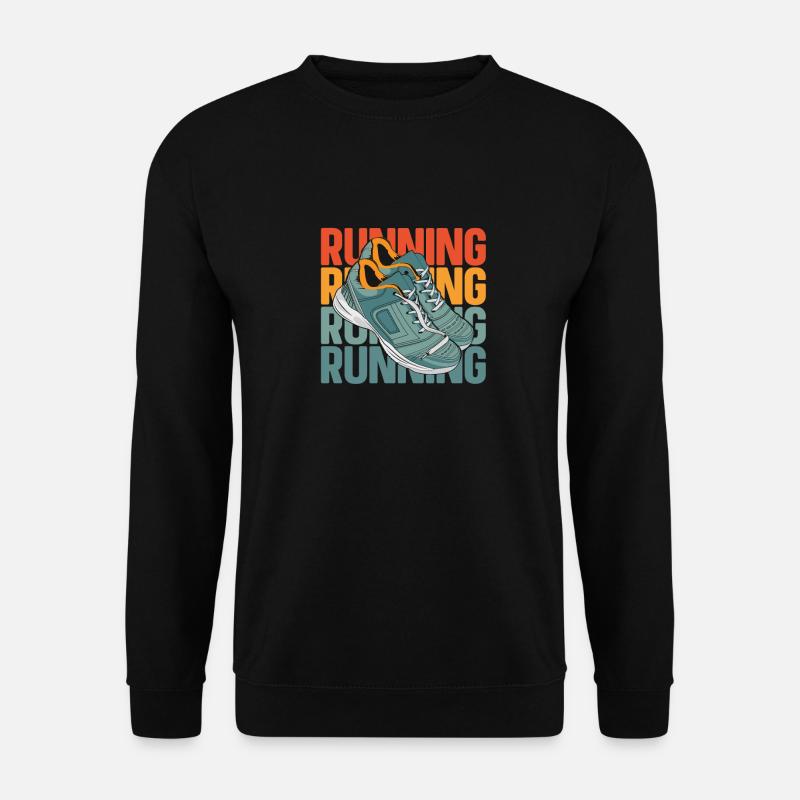 Runner Jogger Runner Running - Unisex Sweatshirt - black