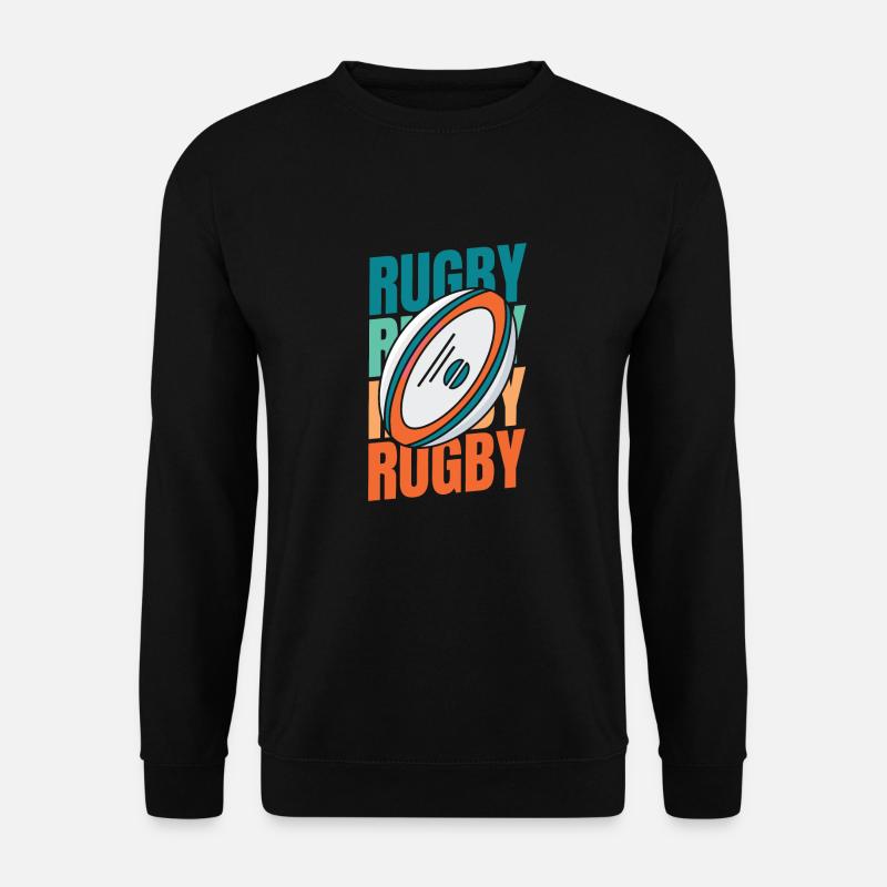 Rugby - Unisex Sweatshirt - black