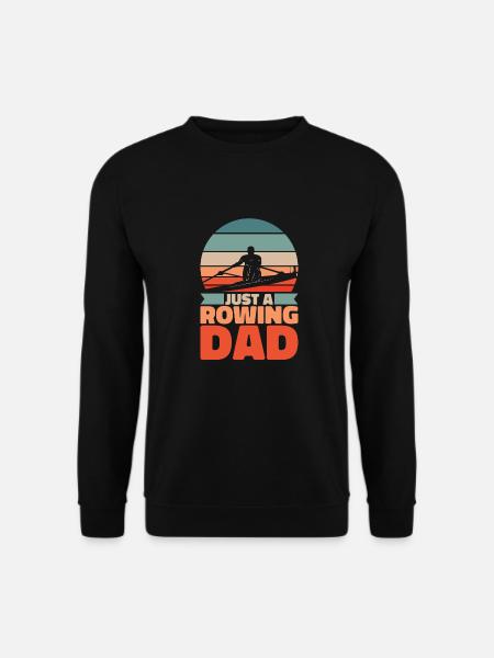 Roing Roing Dad Just A Roing Dad - Genser unisex - svart