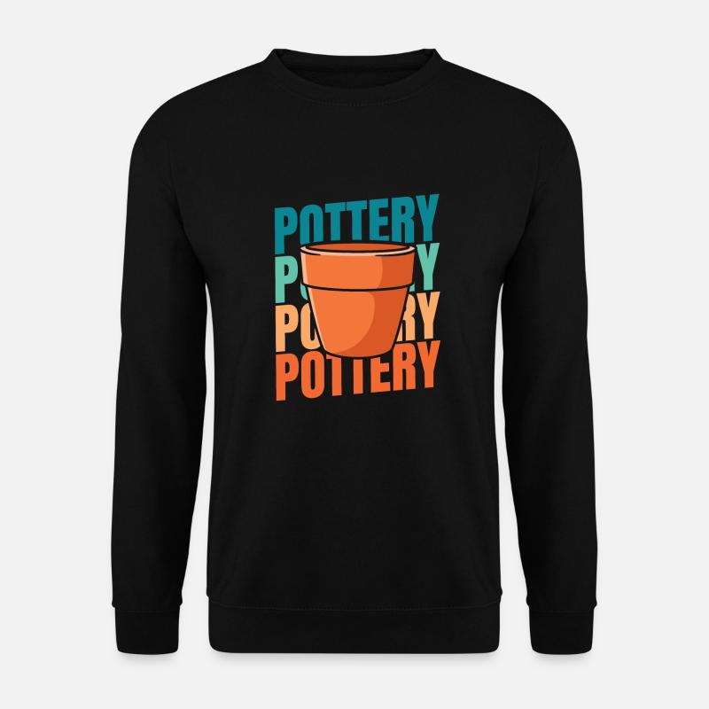 Make pottery - Unisex Sweatshirt - black