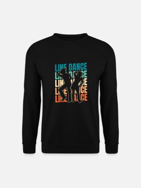 Line Dance - Unisex Sweatshirt - black