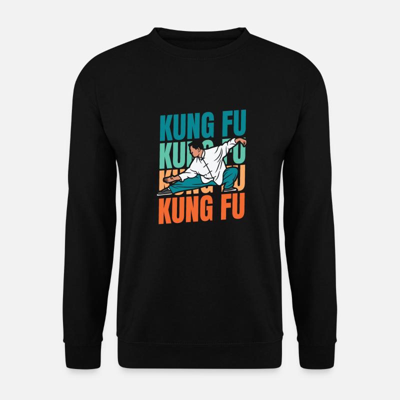 Kung Fu - Unisex Pullover - Schwarz