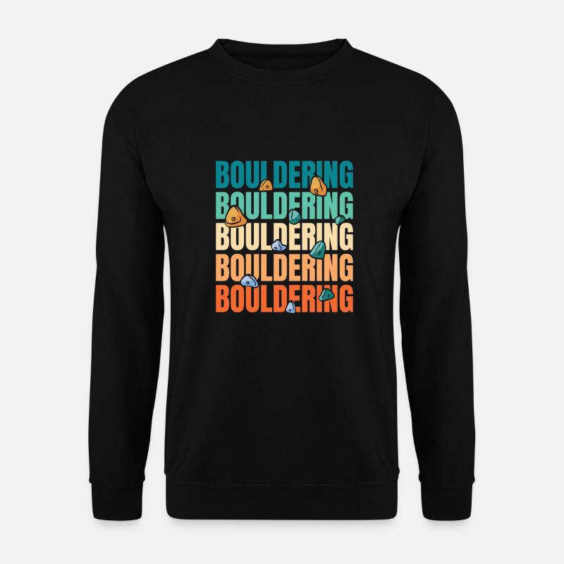 Bouldern Bouldering - Unisex Pullover - Schwarz