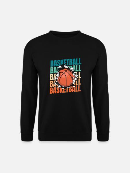 Basketball Basketballer - Unisex Pullover - Schwarz