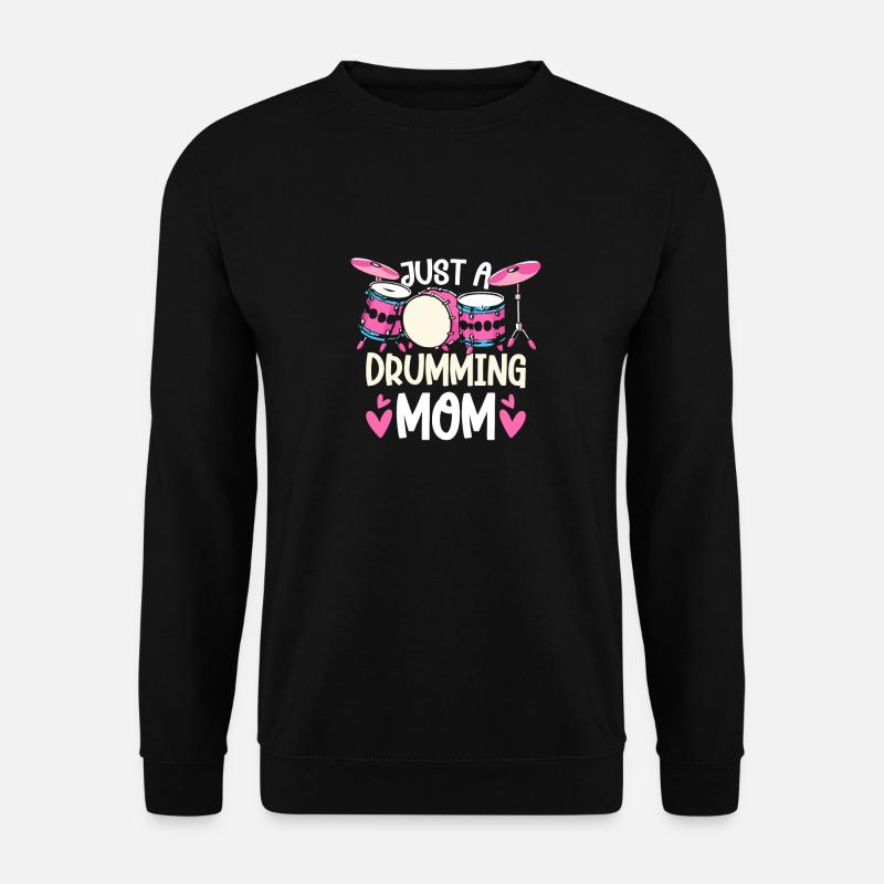 Batterie Batteur Batteur Mère - Sweat-shirt Unisexe - noir