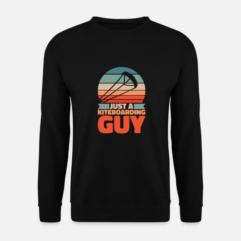 Kitesurfer Kitesurfing Kiting Kitesurfing - Unisex Sweatshirt - black