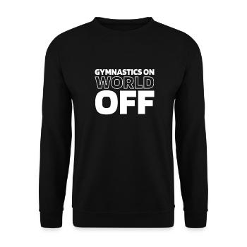 RSG Gymnastique Gymnastique - Sweat-shirt Unisexe - noir - Devant - Alina (178cm) & Michal (187cm)