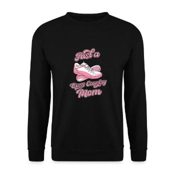 Xc Läufer Cross Country Running - Unisex Pullover - Schwarz - Vorne - Alina (178cm) & Michal (187cm)