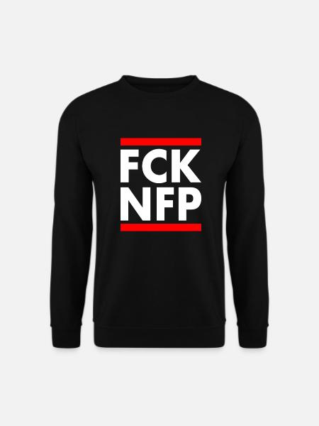 Fck nfp - Unisex Sweatshirt - black