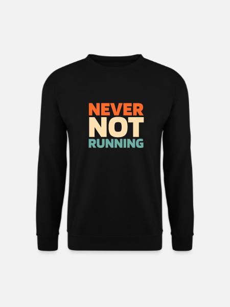 Runner Jogger Runner Running - Unisex Sweatshirt - black