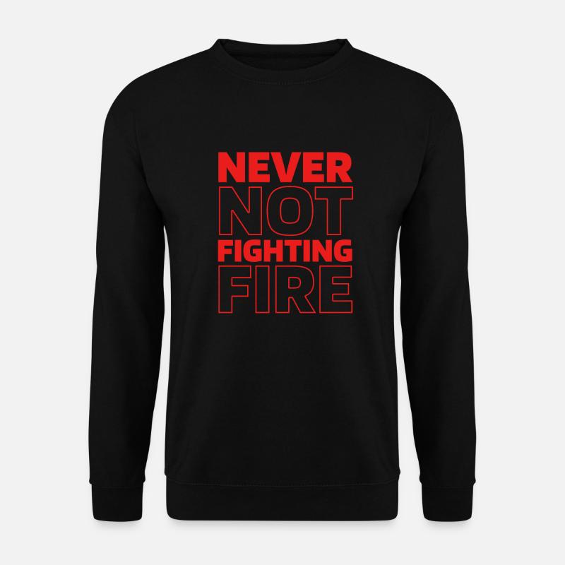 Feuerwehrmann - Unisex Pullover - Schwarz