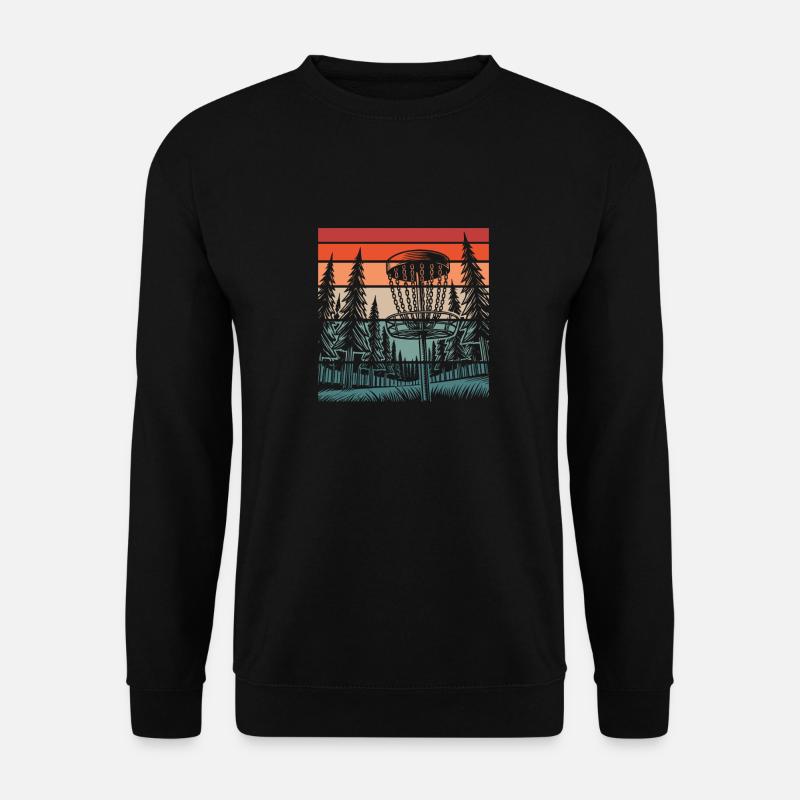 Frisbee Golf Disc Golf - Unisex Pullover - Schwarz