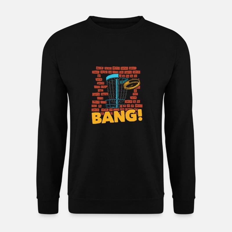 Frisbee Golf Disc Golf - Unisex Pullover - Schwarz