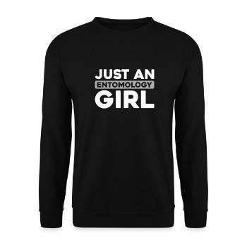 Entomology Entomologist Insect - Unisex Sweatshirt - black - Front - Alina (178cm) & Michal (187cm)