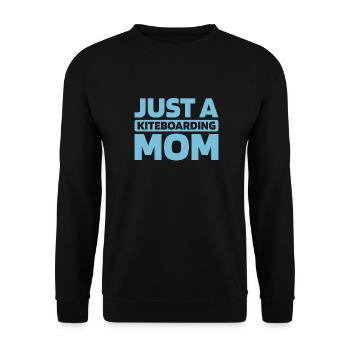 Kitesurfer Kitesurfing Kiting Kitesurfing - Unisex Sweatshirt - black - Front - Alina (178cm) & Michal (187cm)