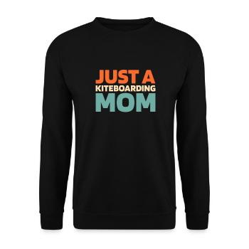 Kitesurfer Kitesurfing Kiting Kitesurfing - Unisex Sweatshirt - black - Front - Alina (178cm) & Michal (187cm)
