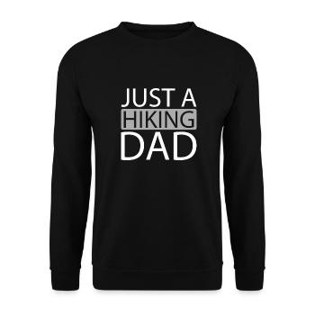 Wandern Wanderer Juste un papa randonneur - Sweat-shirt Unisexe - noir - Devant - Alina (178cm) & Michal (187cm)