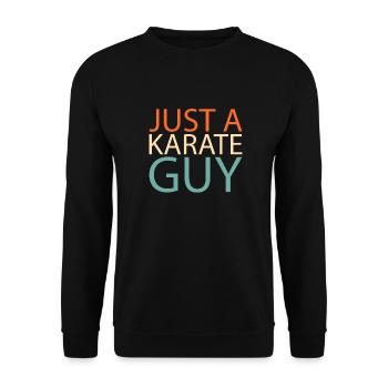 Le karaté n’est qu’un karaté - Sweat-shirt Unisexe - noir - Devant - Alina (178cm) & Michal (187cm)