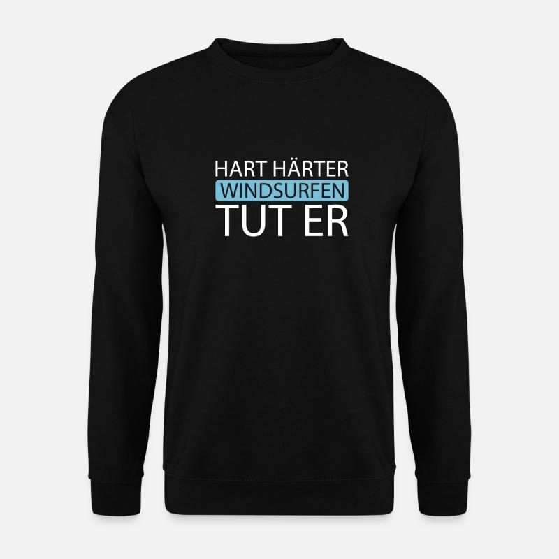 Windsurfen Windsurfer - Unisex Pullover - Schwarz