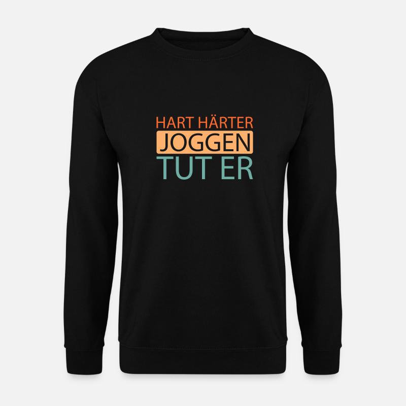 Runner Jogger Runner Running - Unisex Sweatshirt - black