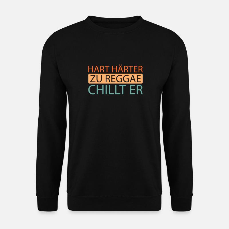 Reggae - Unisex Pullover - Schwarz